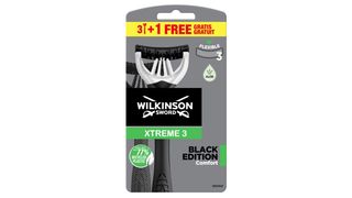 Wilkinson - Maszynka Xtreme 3 Black Edition - 4 sztuki