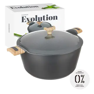 Casseruola 32 cm - con coperchio Evolution