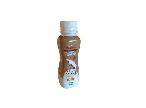 IOGURTE LIQUIDO AUCHAN STRACCIATELLA 170G