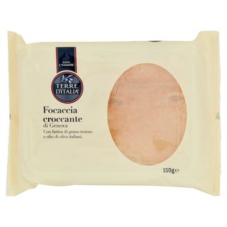 Terre d'Italia Focaccia croccante di Genova 150 g