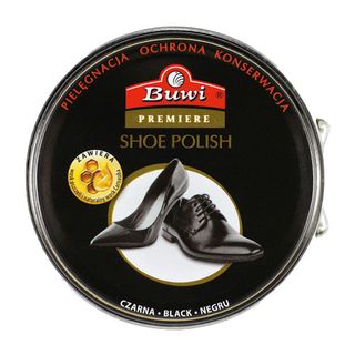Buwi Pasta do butów w puszce czarna, 40 ml