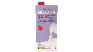 Auchan - Mleko UHT 3.2% bez laktozy 1l - 1 l