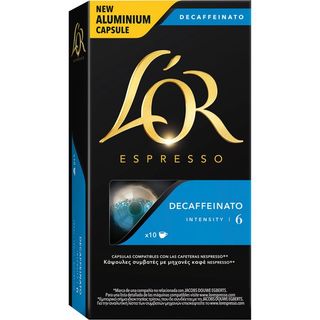 L'OR Café Decaffeinato Nespresso 10 Cápsulas