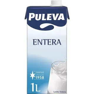 Leche Entera Puleva, Brik 1 Litro (157388)