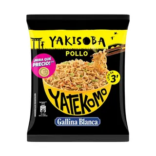 Yatekomo Yakisoba Gallina Blanca Pollo Sobre 1 Unidad