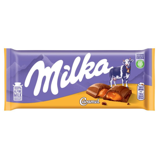 Milka Caramel czekolada mleczna z karmelem 90 g