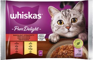 Whiskas Straccetti Gustoso 4X85G
