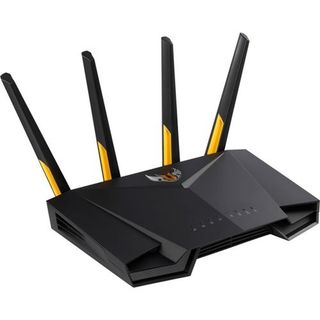 Router Gaming Inalámbrico Asus Tuf-Ax3000 V2 Wi-Fi 6 Doble Banda Negro (4711081760344)