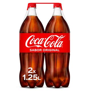 Refresco De Cola Sabor Original Coca-Cola Botella 2 X 1.25 L