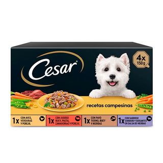 César multipack recetas a carta 4x150 g