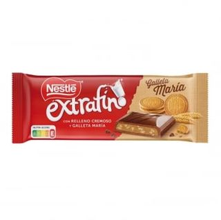 Chocolate Con Relleno Cremoso Y Galleta María Nestlé Extrafino 83 G.