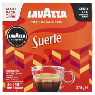 Lavazza A Modo Mio Suerte 36 Capsule 270 g