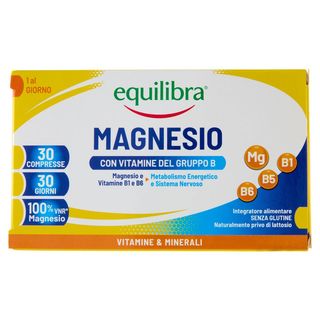 Equilibra Magnesio Con Vitamine Del Gruppo B 30 Compresse 39 G