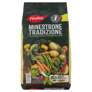 Findus Minestrone Tradizione - con Verdure IGP e DOP 1000 g - 8057018225224