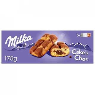 Bizcochos Cake&Choc Milka 175 Gr.