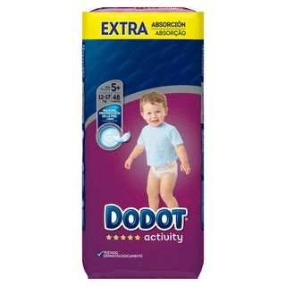 Pañales Talla 5 (13-19Kg) Activity Extra 48 Uds (180772)