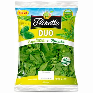 Florette duo brotes espinaca y rúcula 100 g