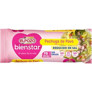 Pechuga Pavo Bajo Grasa Reducido Sal, U 340 G