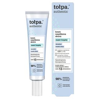 tołpa Authentic Krem nawilżona skóra super bogaty 40 ml