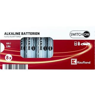 Switch On Baterie AA 8 szt.