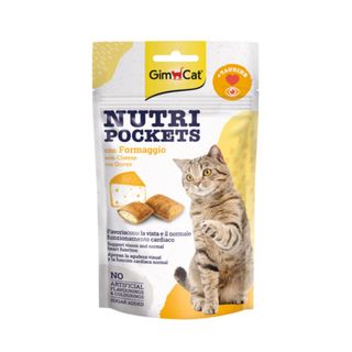 Gimcat nutri pockets formaggio e taurina 60g