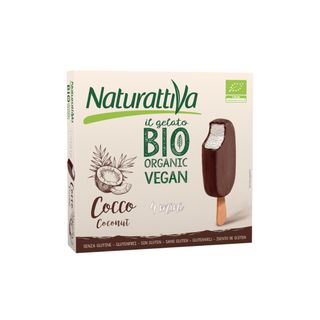 Helado De Cacao Con Cobertura De Cacao Bio Sin Gluten 200G Naturattiva