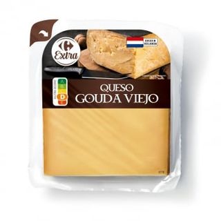 Queso Gouda Viejo Carrefour Extra Sin Lactosa 250 G.