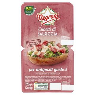 Negroni Cubetti Di Salsiccia 2 X 60 G - 154514