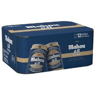 Cerveza 0,0 Tostada Mahou 33 Cl. Pack 12
