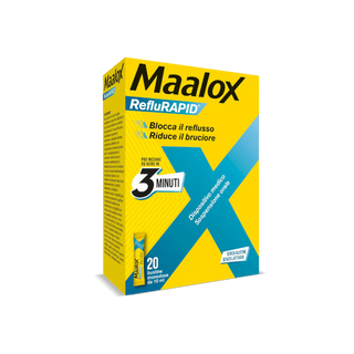 MAALOX REFLURAPID 20 BUSTINE
