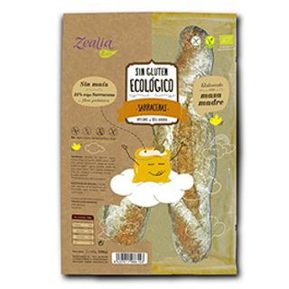 Baguetina Sarracena Zealia Eco 2X125 Gr.