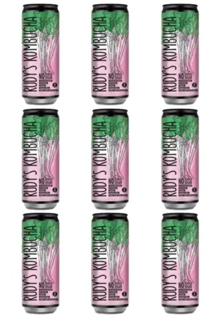 Kombucha de Ruibarbo