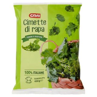 Crai Cimette di rapa Surgelate 450 g