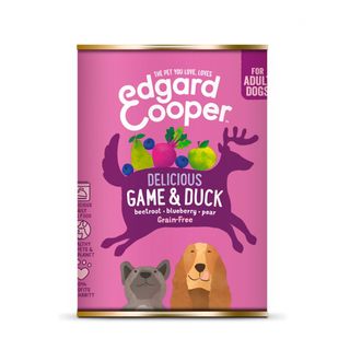 Edgard & Cooper Adult Grain Free Venado Y Pato Lata Para Perros 0.4Kg