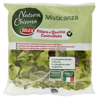 Selex Natura Chiama Misticanza Lavata E Pronta Per Il Consumo 80 G - 440822