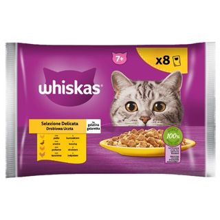 Whiskas Karma dla kota Drobiowa Uczta, 8x85 g