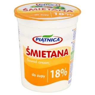 Piątnica Śmietana 18 % 400 g