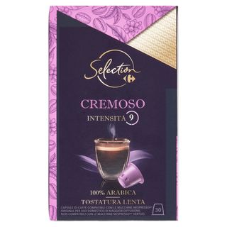 Carrefour Selection Cremoso Intensità 9 Capsule 30 x 5 g