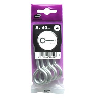 4 Pitao Fechado Aco Zinc 5X40 (15691795)