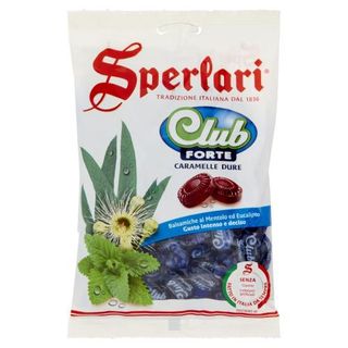 Sperlari Club Forte Caramelle Dure Balsamiche Al Mentolo Ed Eucalipto 200 G - 118652