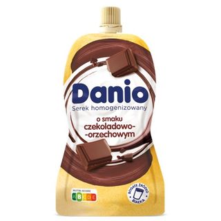 Danio Serek homog. czekoladowo-orzechowy w saszetce, 120 g