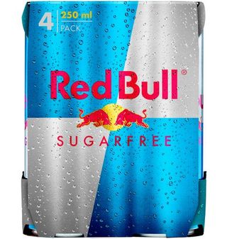Refresco Red Bull Sugar Free 4 Uds.