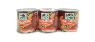Piselli e carote al vapore