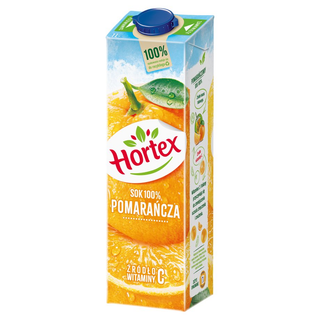 Hortex - Sok pomarańczowy 100% - 1 l