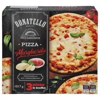 Donatello Pizza Margherita z pieca kamiennego (3 x 339 g) 1017 g