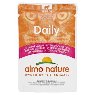 Almo Nature Daily Adult Cat Con Bocconcini Con Tonno E Salmone 70 G - 152717