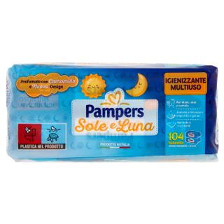 Salviette Baby Ass. Pampers - sole e luna 104pz
