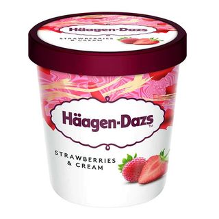 Häagen dazs strawberry & cream 430g
