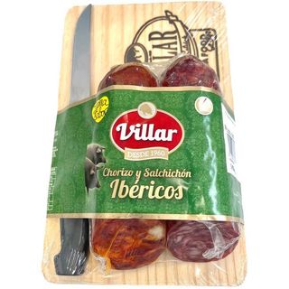 Lote Embutido Ibérico Villar, Pack 2X200 Gr + Tabla + Cuchillo (20966164)