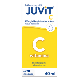 Juvit C, 100 mg/ml, krople doustne, 40 ml